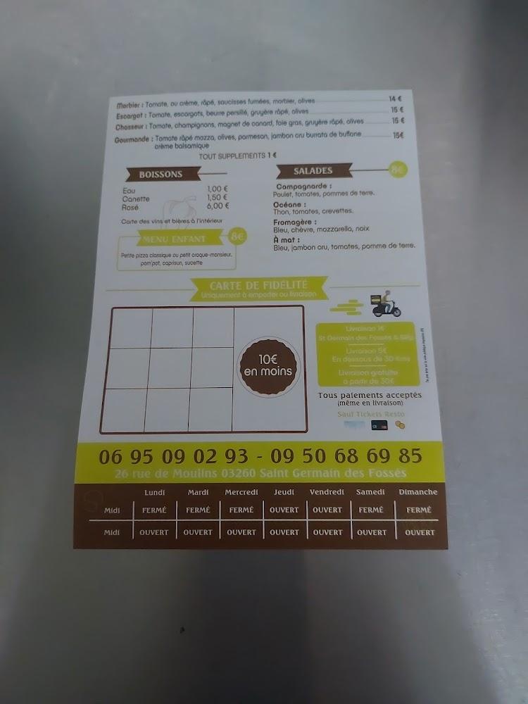 CHEZ SOPHIE - Menu Image 2